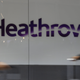 Travelers pass through London’s Heathrow airport in 2021.
